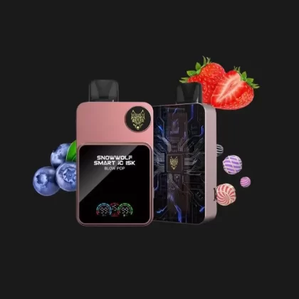SNOWWOLF 16000 Puffs - Starter Kit (Kit + Cartridge) / Double Mango