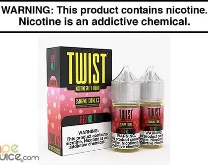 RED NO. 1 BY TWIST SALT 60ML - Vapejuice
