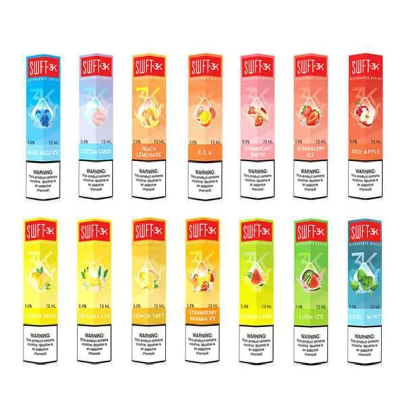 Swft 3K Disposable | 3000 Puffs | 7.5mL *** - Strawberry Wafer