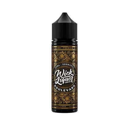 Wick Liquor – Boulevard Big Block 50ml Shortfill E-Liquid