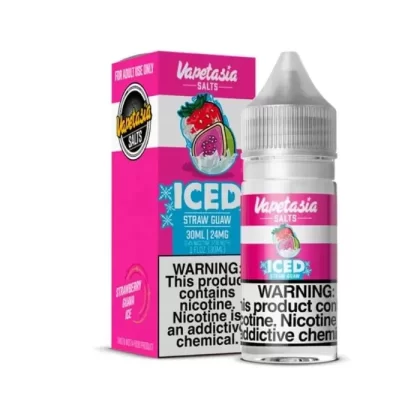 Straw Guaw Iced Nicotine Salt by Vapetasia - Vape Product; Vape Product