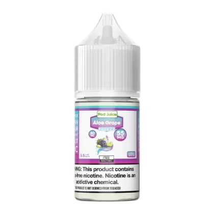 Aloe Grape Freeze Pod Juice - Nicotine#35mg>55mg