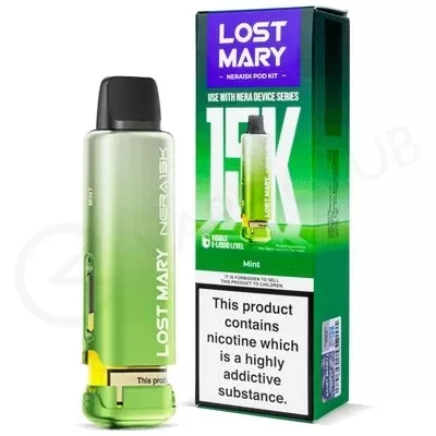 Mint Lost Mary Nera15K Refill Pack - Ecigpremium