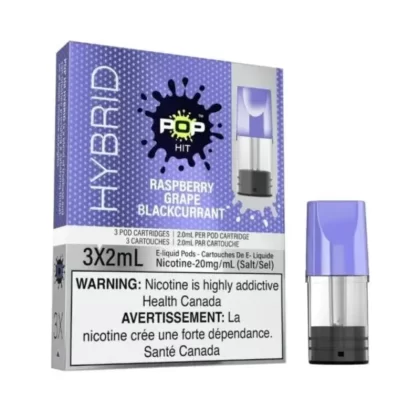 Pop Pods Raspberry Grape Blackcurrant Hybrid 2%