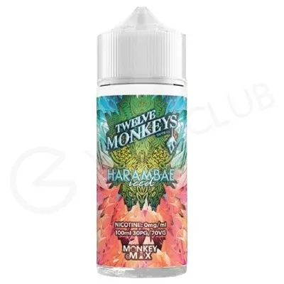Harambae Iced Shortfill E-Liquid by Twelve Monkeys 100ml - Ecigpremium