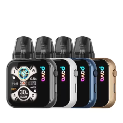 Pava Allo Horiz Ultra Refillable Pod Vape Kit - Champagne, Jewel Blue; Pod Kit