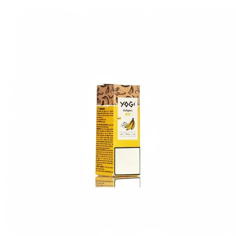 Yogi Delights Salt Banana Ice – 30mL Banana Menthol 50/50 - 20mng, Vape Product; 20mng, Vape Product (A61BFB) - Image 2