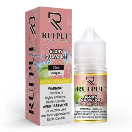 RufPuf Glory Guava Ice Nic Salt – 30ml - Vape Product, Vape Product