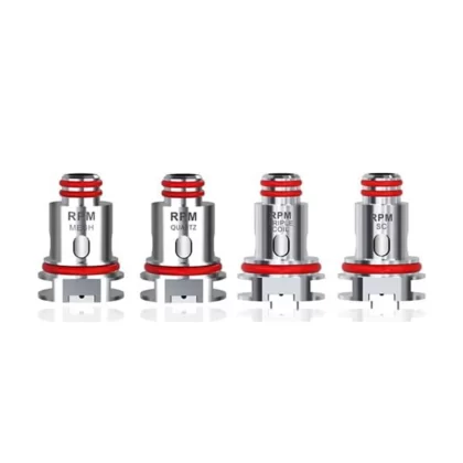 SMOK RPM Replacement Coils (5pcs/pack) - 25W RPM SC Coil 1; E-Liquids Recommended Wattage: 25W RPM SC Coil 1