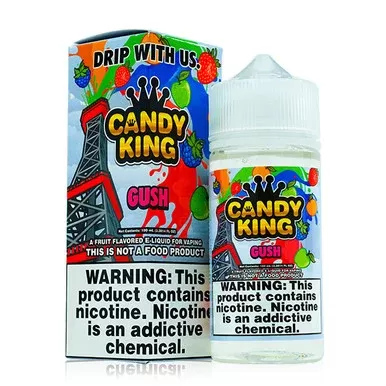Gush Candy King 100mL - Bottle Size#100mL>0mg>3mg>6mg