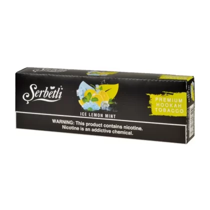 Serbetli Premium Hookah Tobacco Ice Lemon Mint
