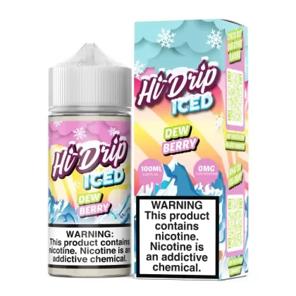 Hi-Drip Iced Dew Berry 100ml Vape Juice - Vape Product, Vape Product