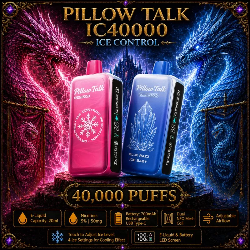 Pillow Talk IC40000 Ice Control - Mexican Mango (Crystal Edition) - Vapeciga
