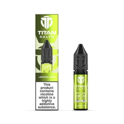Titan Salt Lemon Lime Nic Salt E Liquid - Strength#10mg>20mg (A54F19)