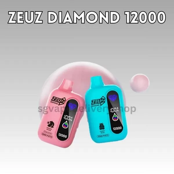 Zeuz Diamond 12000 Puffs - Solero Ice