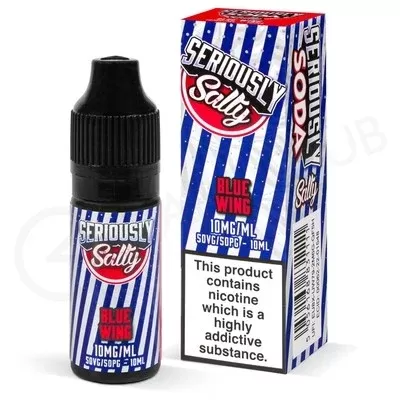 Blue Wing Nic Salt E-Liquid by Seriously Soda - Ecigpremium