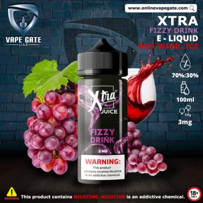FIZZY DRINK - XTRA ELIQUID 100ML - 3 mg / 100 ml