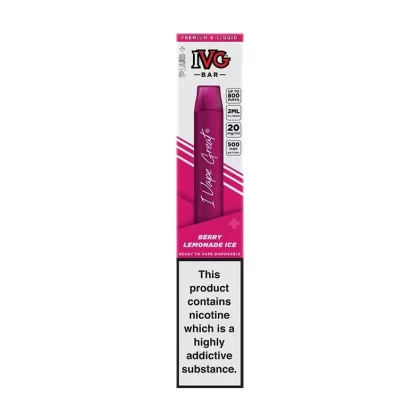 IVG Plus Disposable Berry Lemonade 20mg