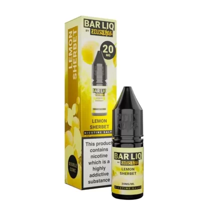 Lemon Sherbet Bar Liq 10ml Nic Salt by Zeus Juice