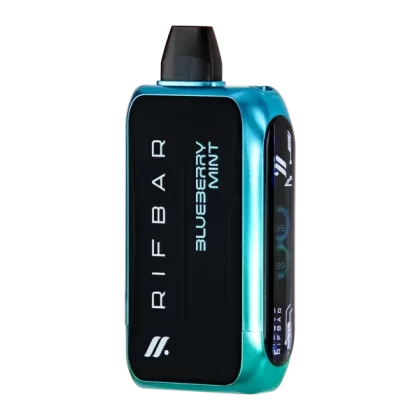 Blueberry Mint Rifbar Turbo-X 25k - Nicotine#50mg~Size#Single>5 Pack (2DC56C)