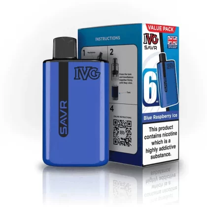 IVG SAVR 3000 Puffs Prefilled Pod Kit – Box of 5