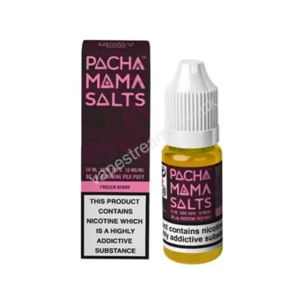 Pacha Mama Frozen Berry Nic Salt E-Liquid - Vapestreams Co