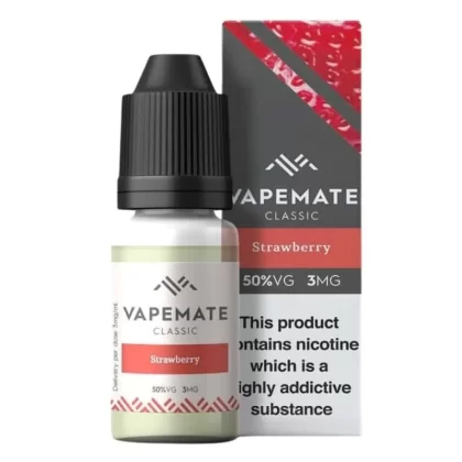 Strawberry E-Liquid by Vapemate (10ml)
