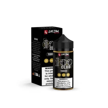 Tobacco by Shijin Vapor 100 Club E-Liquid 100ml - 6MG