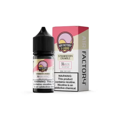 Air Factory Salt Strawberry Crumble eJuice - Vape Product; Vape Product, Vape Product (B5C881)