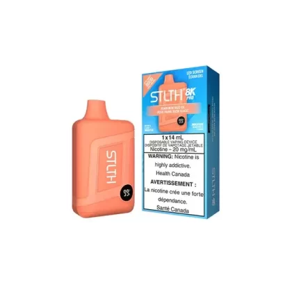 Stlth 8K Pro Disposable Vape – Peach Blue Razz Ice - Eliquidsupply