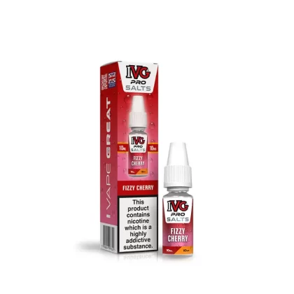 IVG Pro Salts Fizzy Cherry 10ml E-Liquid - 10mg