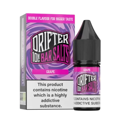Drifter Bar Salt Nic Salt E Liquid Grape - Nicotine Strength#20mg>10mg>5mg