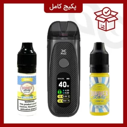Smok POZZ X - Smok Pozz X Smok Pozz X RPM Mesh Ω RPM Triple Ω Micro USB DinnerLady Lemon Iced Tea 10ml 3mg Dinnerlady Lemontart 10ml 3mg; Vape Product