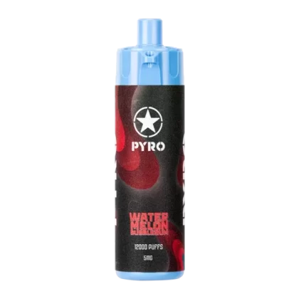 Watermelon Bubble Gum PYRO 12000 - Nicotine#5mg~Size#Single>10 Pack