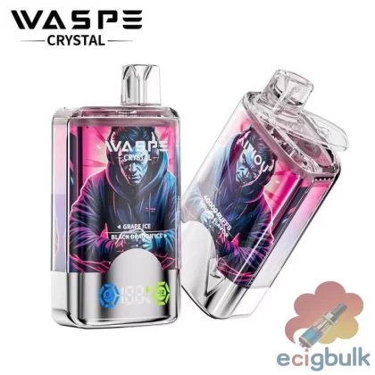 Waspe Crystal 40000 Disposable Vape – 40K Puffs, Dual Flavors & Rechargeable