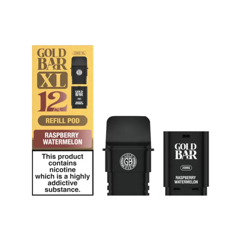 Raspberry Watermelon Gold Bar XL Refill Pack - Ecigwizard