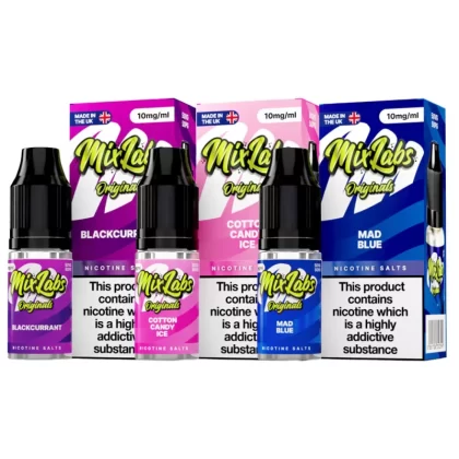 Mix Labs Nicotine Salt 10ml 10mg - Strawberry Banana