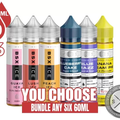 BSX Bundle 6x60ml (360ml)