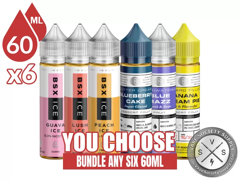BSX Bundle 6x60ml (360ml)