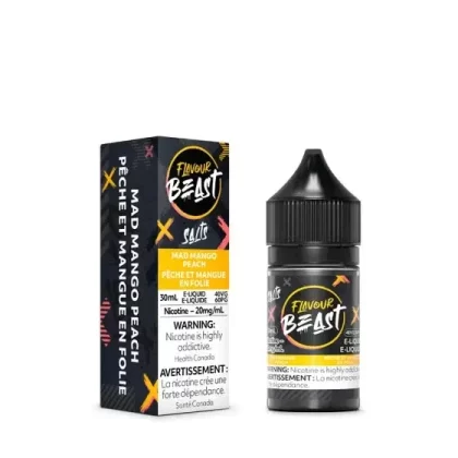 FLAVOUR BEAST SALT 30 ML – MAD MANGO PEACH