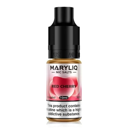Red Cherry By Maryliq Nic salt 10ml - Nicotine Strength#20mg (Salt)>10mg (Salt) (189B00)