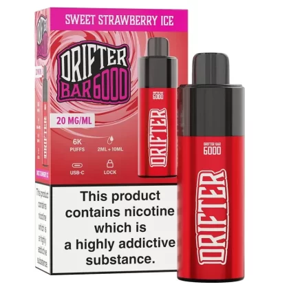 Drifter Bar 6000 – Sweet Strawberry Ice