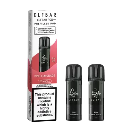 Pink Lemonade Elfbar 600 Pods - Ecigwizard