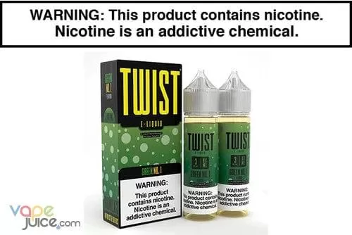 GREEN NO. 1 BY TWIST E LIQUID 120ML - Vapejuice