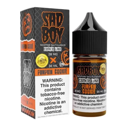 Sadboy Salt Cookie Line Pumpkin Cookie eJuice - Vape Product; Vape Product, Vape Product (54F789)