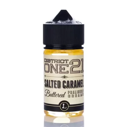 District One21 TFN – Salted Caramel – 60ml - Vapejuice