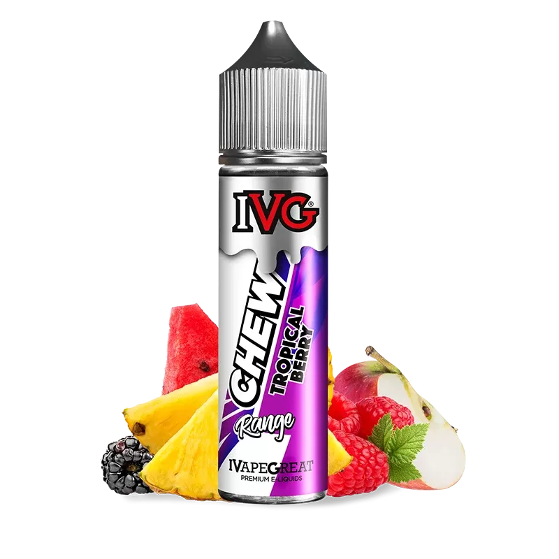 Tropical Berry Chew Shortfill E-Liquid by IVG – 50ml