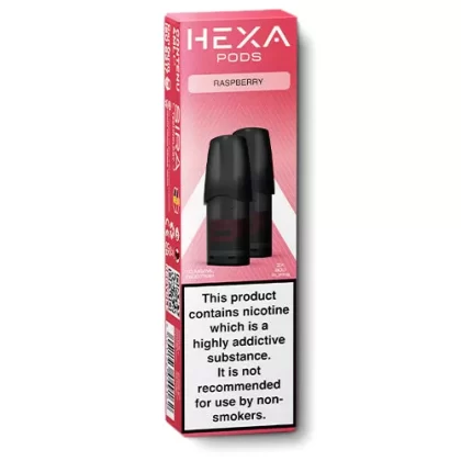 Raspberry Frost One/Move Pods by Hexa - 10 mg/ml, 18 mg/ml