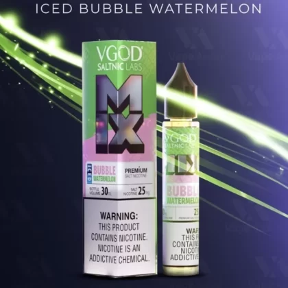 VGOD Nic Salt–Bubble Watermelon Iced (25/50 mg) - Vape Product, Vape Product