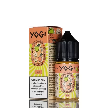 APPLE PEACH ICE BY YOGI SALT 30ML - Vape Product, Vape Product